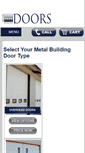 Mobile Screenshot of metalbuildingdoors.com